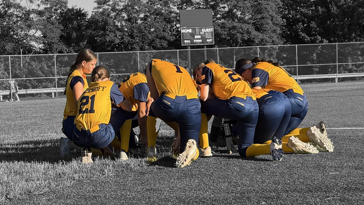 Team huddle